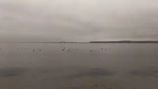 Керчь пляж войкова взгляд на вечерний залив!!!