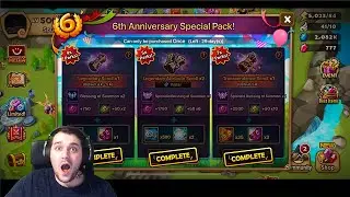 Buying ALL the 6th Anniversary Packs | Summoners War