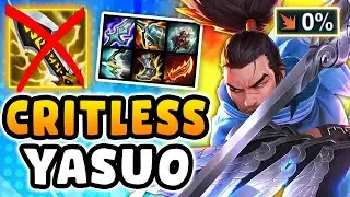 CRITLESS YASUO IS THE NEW META... (3.0 attack speed)