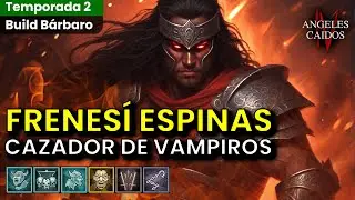 😲Build Barbaro Diablo 4 | FRENESÍ ESPINAS | Temporada 2👈
