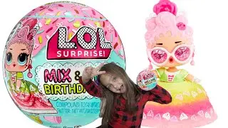 LOL surprise birthday cake unboxing '