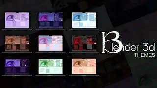 BLENDER THEMES PACK - PREVIEW