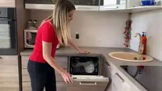 Обзор техники. Встраиваемая посудомоечная машина 45 см Hotpoint Ariston LSTF 7M019 C RU