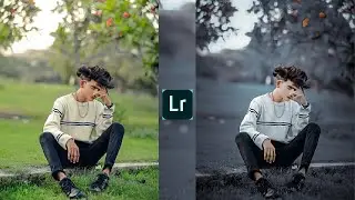 Lightroom dark & silver tone photo editing // By #kujureditz #photo_editing #Lr_photo_editing
