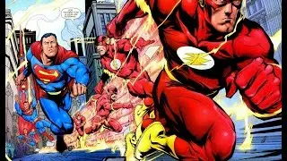 Flash Races Superman   Who is Fastest
