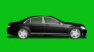 Moving car | Green screen effect | car moving forward |