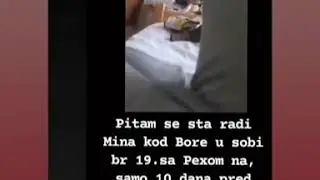 👁️‍🗨️Zadruga 4 👁️‍🗨️ Mina Vrbaski kod Bore Santane u sobi 10 DANA PRED ZADRUGU 4 🤨🤨🤨