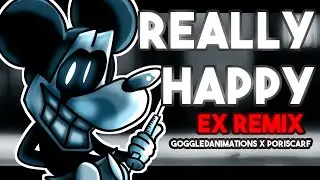 Friday Night Funkin SNS Classic EX OST - Really Happy EX Remix (ft. @ShinyMariFNF) + FLP