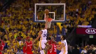 Stephen Curry Floater And-one | Rockets vs Warriors | May 19, 2015 | 2015 NBA Playoffs