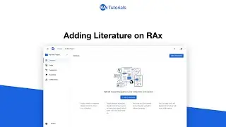 Enago Read Tutorials - How To Add Research Paper (Literature) on Enago Read