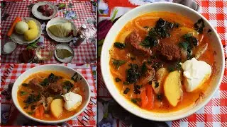 Готовим! Карам-шурпа (Суп с капустой)