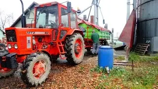 Załadunek i sprzedaż zboża 2016