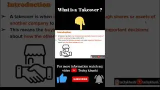 what is Takeover?           #takeover #youtubeshorts #shortvideo #techykhushi