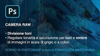 Photoshop 2020 - Tutorial 26: Camera Raw | Divisione toni per foto a colori e in bianco e nero