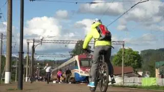 Приключение на велосипедах в Карпатах