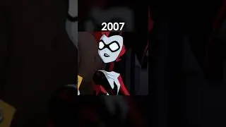 Evolution of Harley Quinn (in cartoons) • #Shorts #Evolution #HarleyQuinn