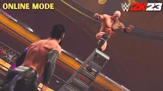 I Fought A WORLD CHAMPION WWE 2K Player! (WWE 2K23 Online)