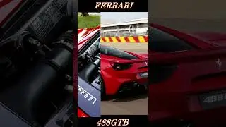 FERRARI 488GTB из аниме MF GHOST