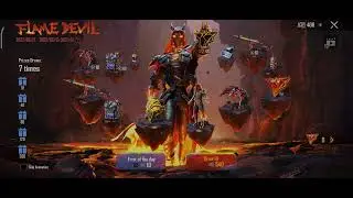 pubg Bgmi DEVIL FLAME Suit My luck 😂😂