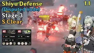 Shiyu Defense (Disputed Node) Stage 3 - Piper (Ben,Lucy) / Corin lv.60 (Anby,Nicole) S Clear | ZZZ