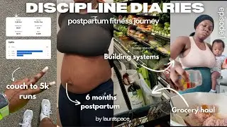 Starting Over: My REALISTIC Postpartum Fitness Journey | Discipline Diaries (Ep. 1)