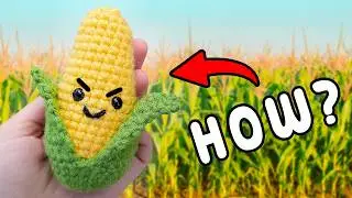 2024's Cutest DIY: How to Crochet a Corn 🌽 (Step-by-Step Guide)