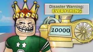 ROBLOX Natural Disaster Survival BEST MOMENTS (COMPILATION) ⚡