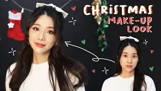 GLOWY CHRISTMAS MAKEUP 🎄💄 | MONGABONG