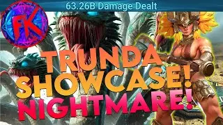 63 Billion at Nightmare! Most Broken Hydra Champion, Trunda! | Raid: Shadow Legends