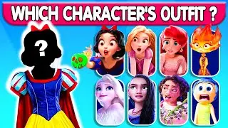 🔥 Guess the Character by their CLOTHES and VOICE | Princess Disney, Character Disney, Inside Out 2