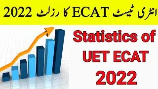 UET ECAT result statistics 2022 | Complete analysis of ECAT 2022 | UET merit 2022