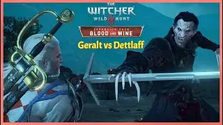 Geralt vs Dettlaff Epic Battle Final Boss Fight | The Witcher 3
