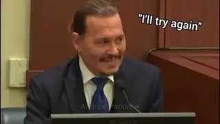 Johnny Depp Being Hilarious in Court!