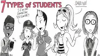 7 TYPES OF STUDENTS !/【miraculous ladybug comics】
