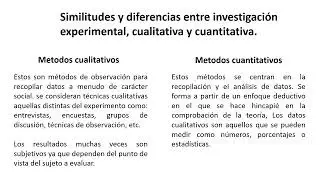 Metodos de investigacion