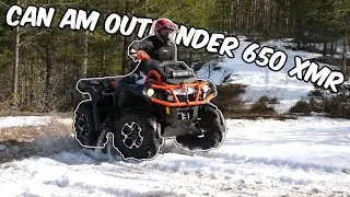 First ride 2020 | CAN-AM OUTLANDER 650 XMR VS YAMAHA YZ450F