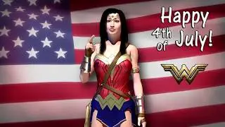 Wonder Woman: Happy 4th of July!