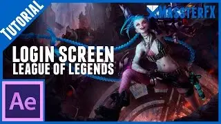 After Effects Tutorial || Login League of legends