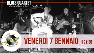 Blues Quartet Acoustic live - Caffe della Fortuna - I Got My Mojo Workin'