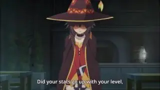 [Konosuba] Kazuma stealing Megumim's panties (Sub)