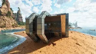 Modern Tek Outpost | Build Tutorial | ARK: Survival Ascended