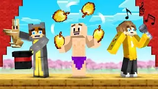 We Hosted a Talent Show in Minecraft Cherry Island!