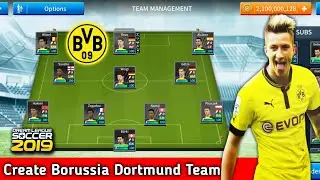 How To Create Borussia Dortmund Team In Dream League Soccer 2019