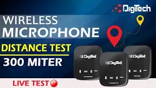 Digitek DWM 101 Range Test | Digitek Wireless Mic Outdoor Test | Digitek Mic Buy or Not