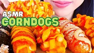 NGILER🤤 ASMR BERBAGAI MACAM CORNDOGS FAVORIT🌭🍕🧀