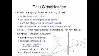 Text Classification 1: Centroid Method