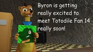 Byron is so excited to meet Tododile Fan 14 really soon!