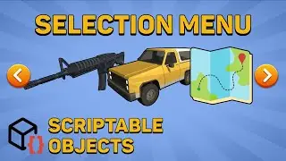 LEVEL/CAR/WEAPON Selection with Unity Scriptable Objects