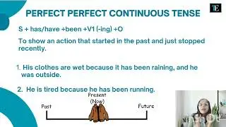 Present Perfect Continuous Tense || TalkEase Connect
