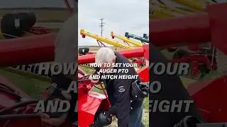 How to properly adjust your PTO and hitch, and steer clear of any damages. #farmequipment #farmers